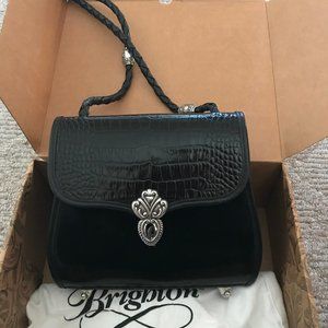 Brighton Leather Shoulder bar or Cross Body Bag